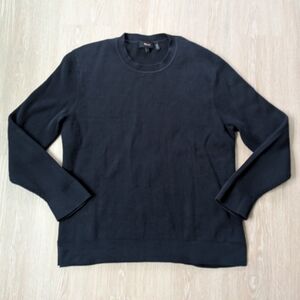 Theory Sweater Men's Large Thick Knit Crewneck
